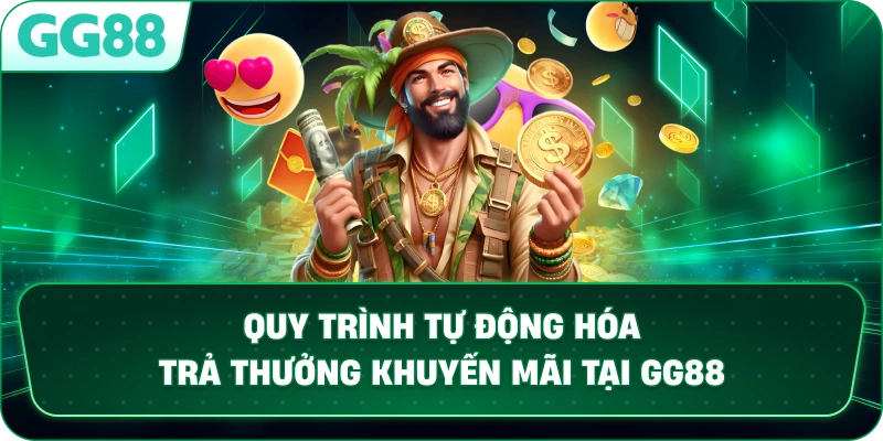 Quy trình tự động hóa trả thưởng khuyến mãi tại GG88.